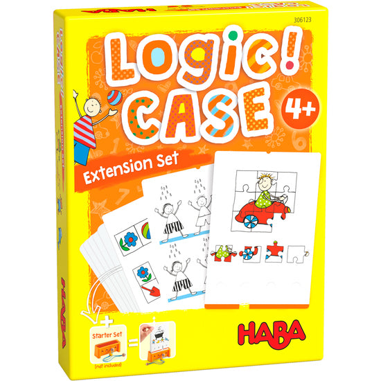 Rätselspiel HABA Logic! CASE Extension Set – Kinderalltag 4+
