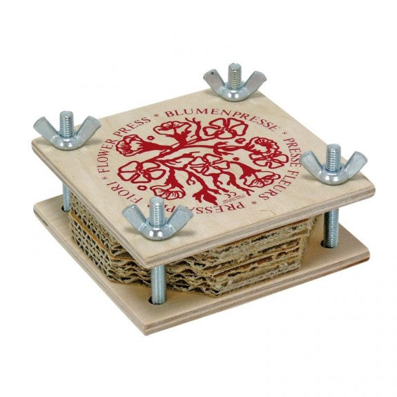 Holzspielzeug nic Blumenpresse 10 x 10 cm