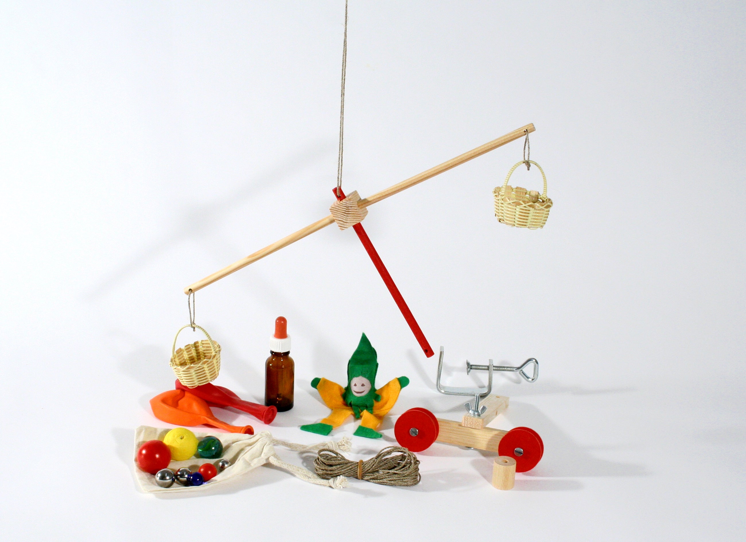 Experiment Kraul Leicht und Schwer - Natur und Technik