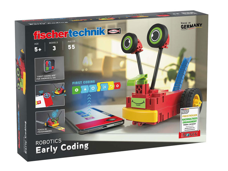 Technisches Bauen fischertechnik Early Coding