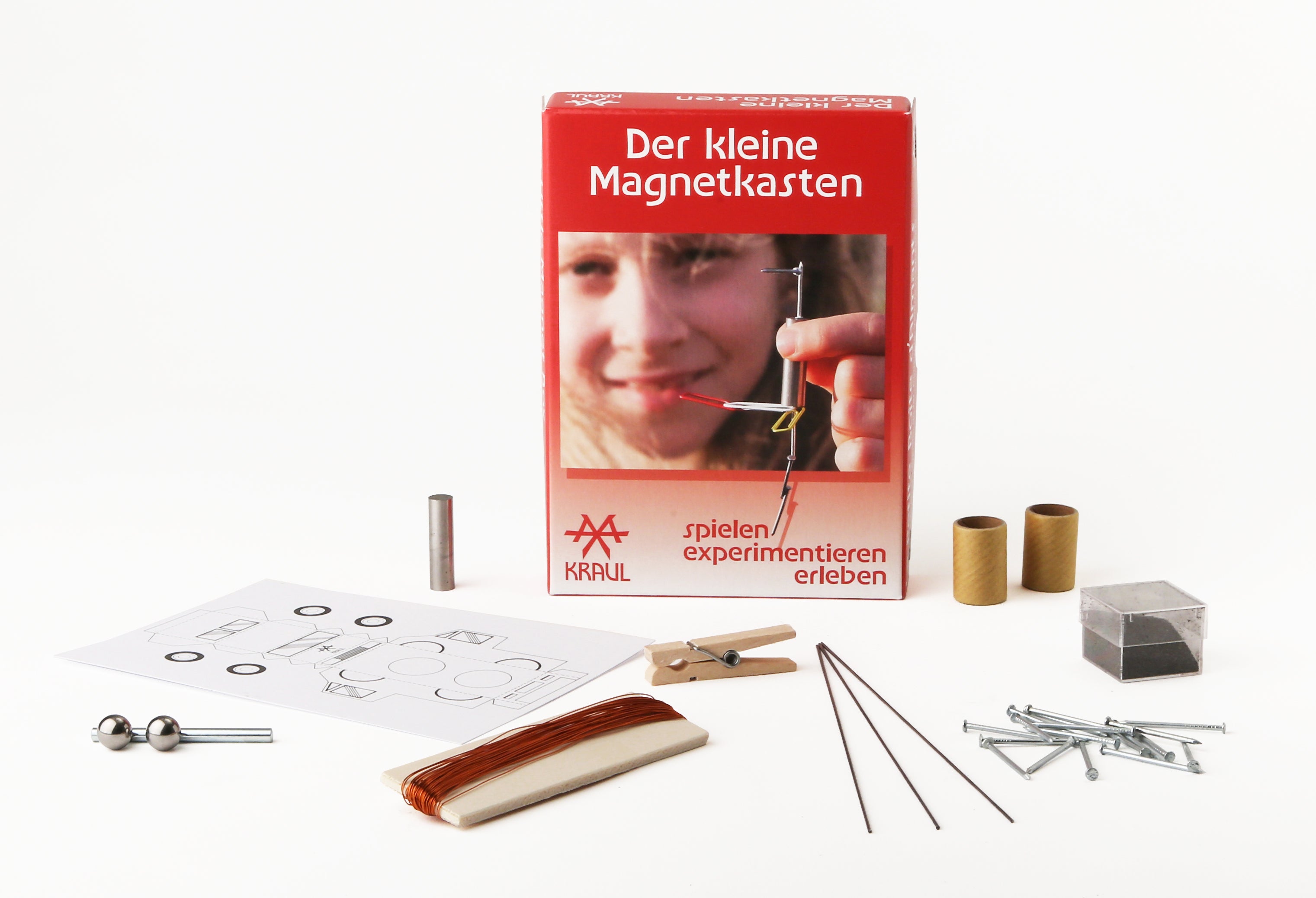 Experiment Kraul Der kleine Magnetkasten