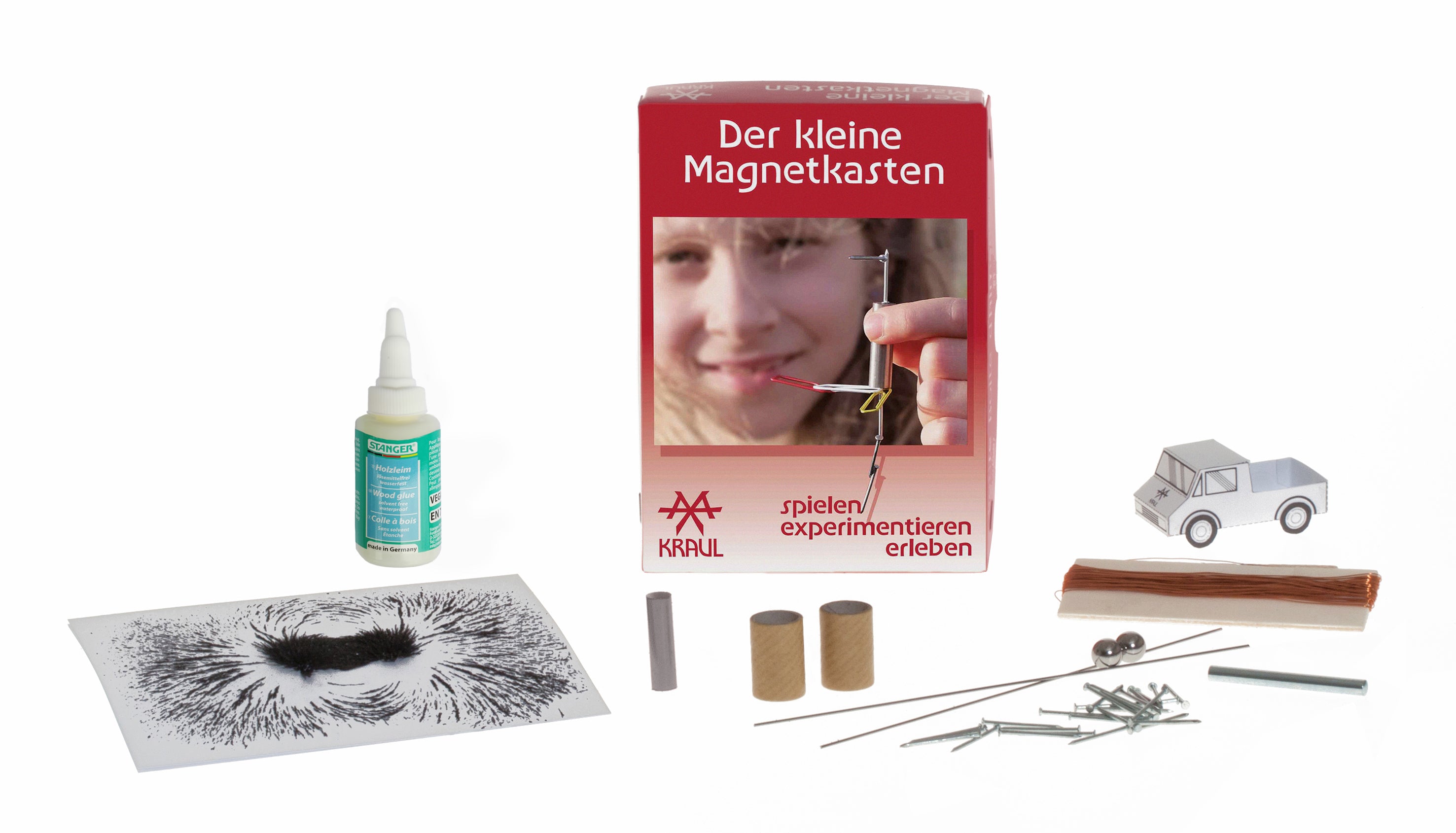 Experiment Kraul Der kleine Magnetkasten