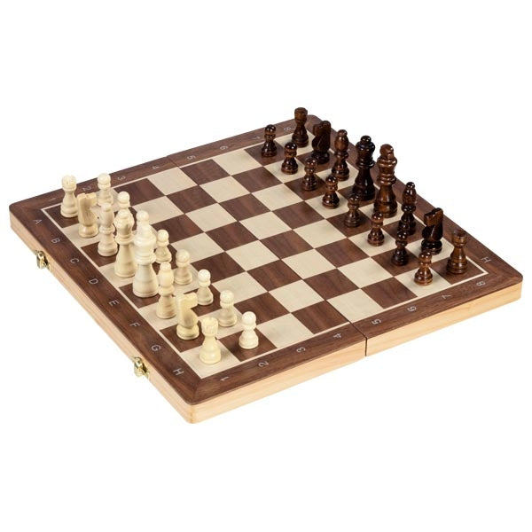 Schach/Dame Spiel 2in1, magnetisch