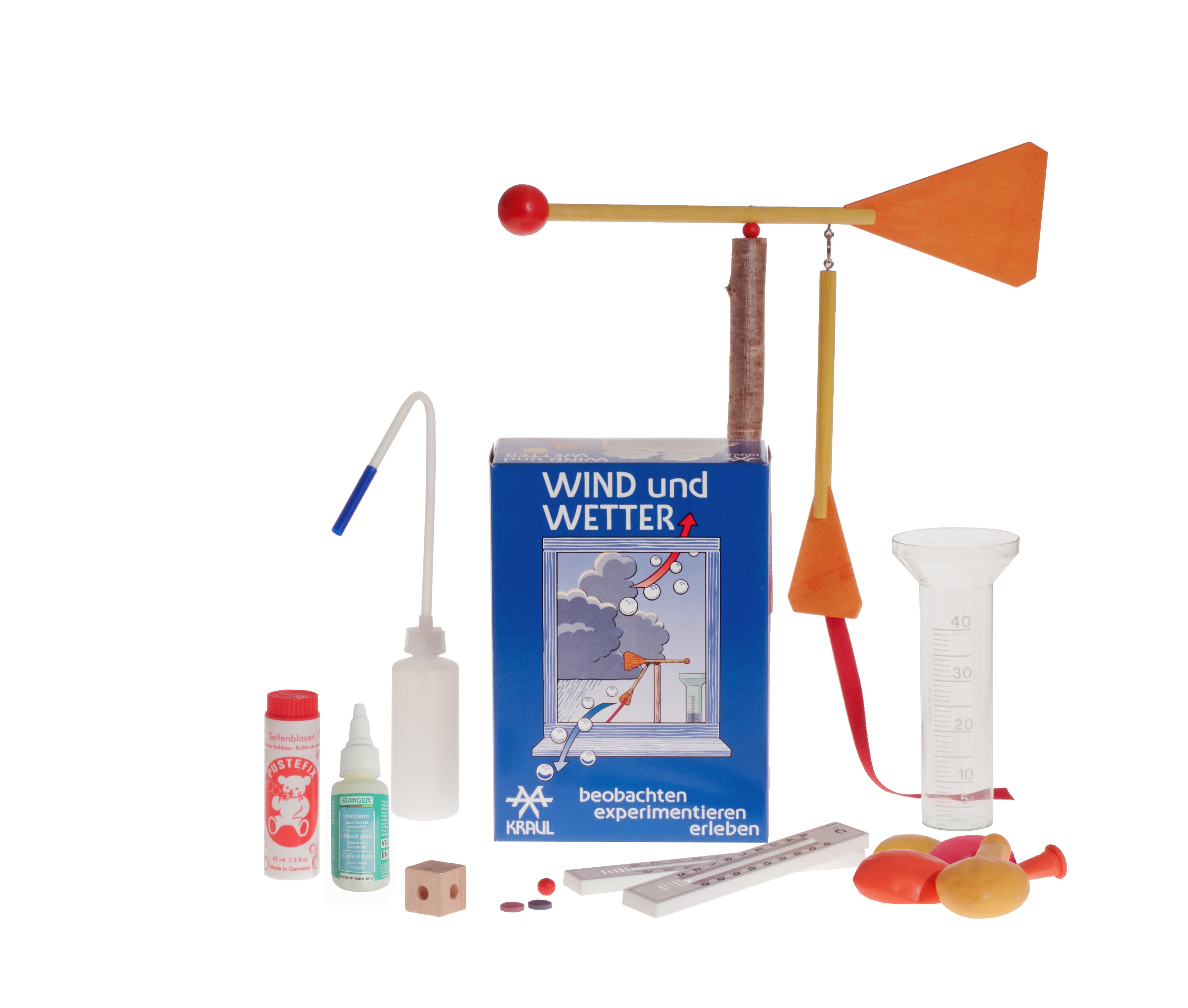 Experiment Kraul Wind und Wetter