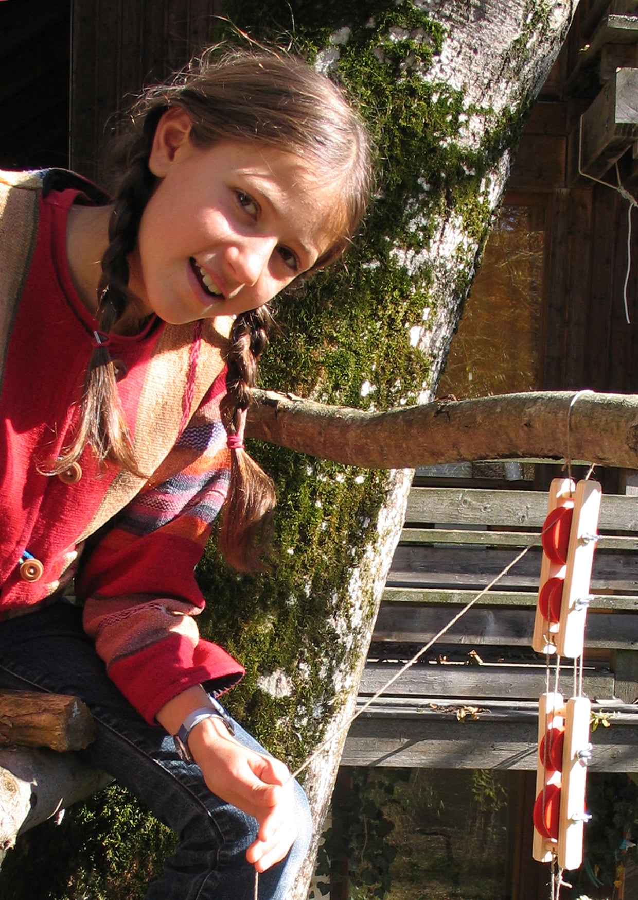 Experiment Kraul Flaschenzüge