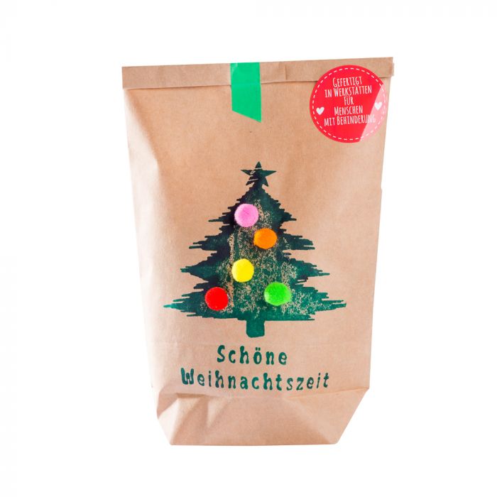 Schöne Weihnachtszeit Tüte, bunte Mischung