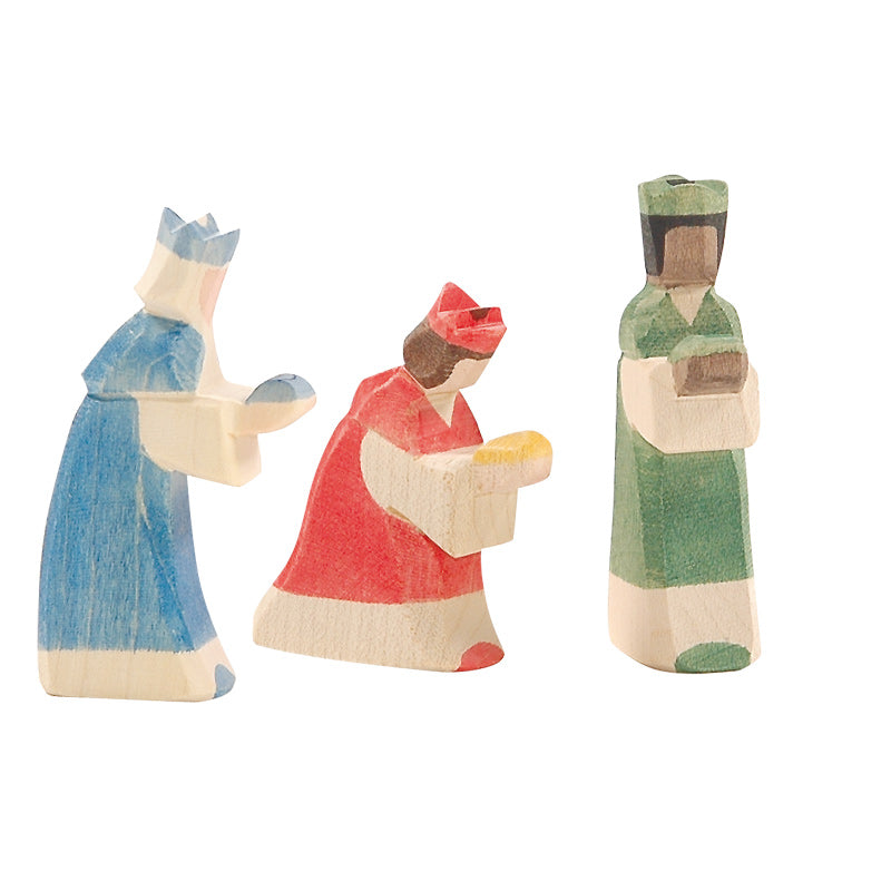 Holztiere & Figuren Ostheimer Holzspielzeug Königsgruppe mini 3-tlg.