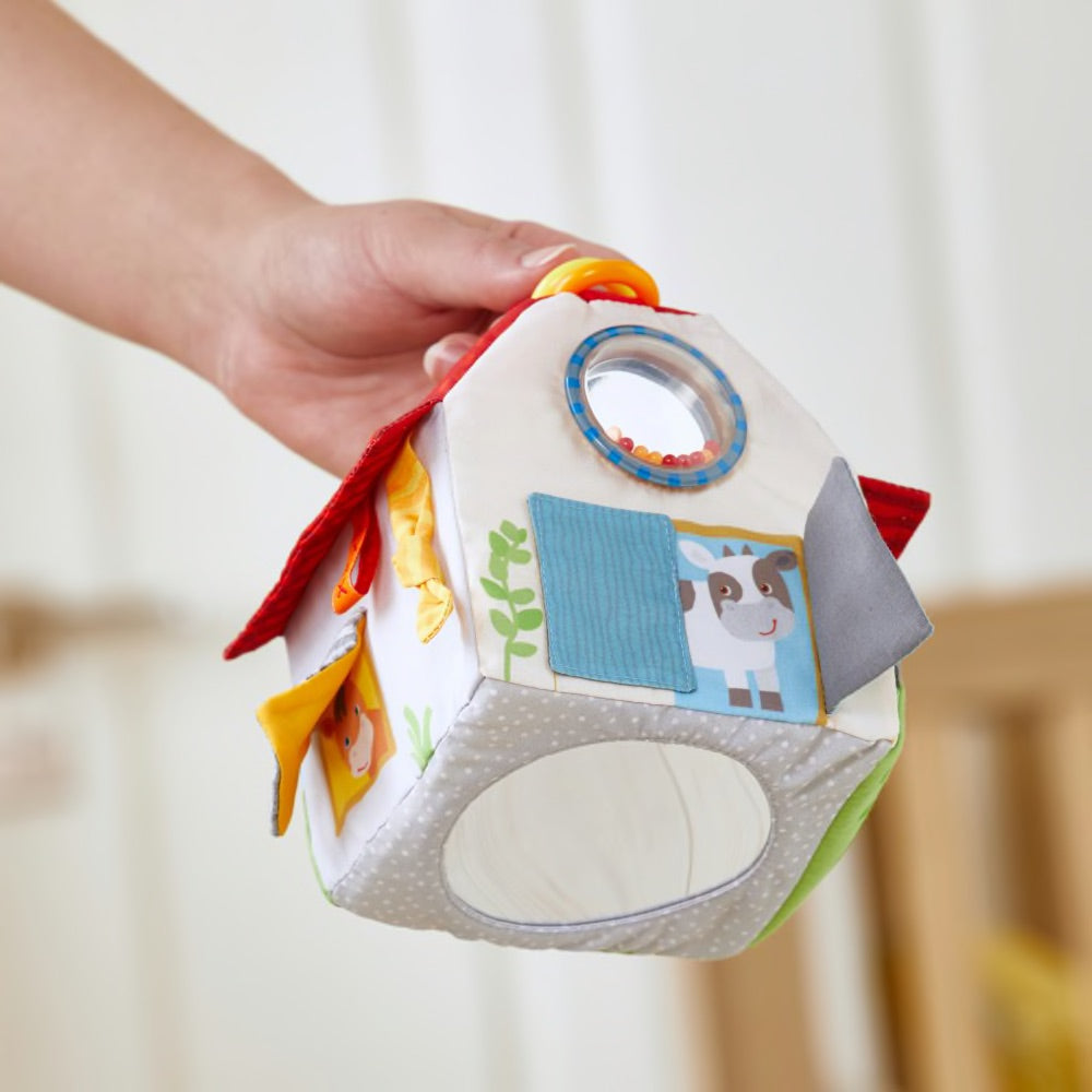 Greifen & Rasseln HABA Spielwürfel Bauernhof