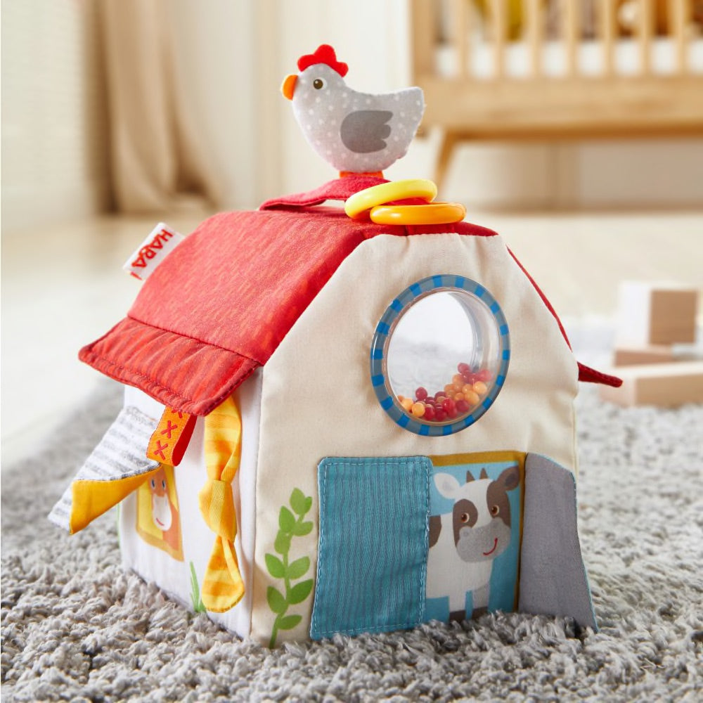 Greifen & Rasseln HABA Spielwürfel Bauernhof