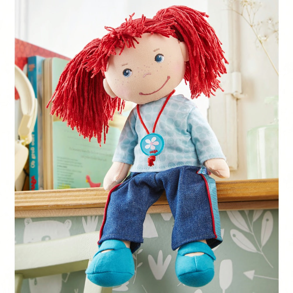 Puppen HABA Kleiderset Jeans, 30 cm