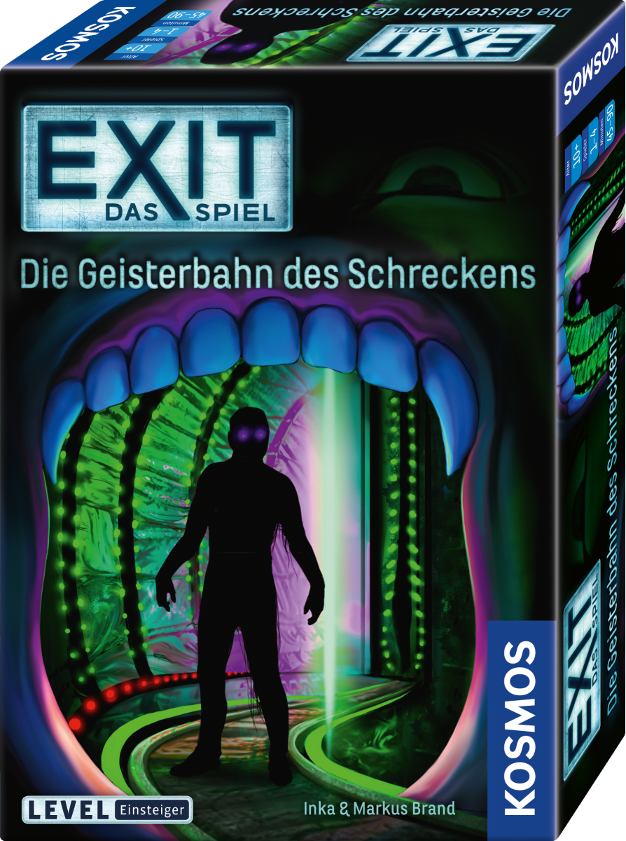 Rätselspiel KOSMOS EXIT Das Spiel - Die Geisterbahn des Schreckens