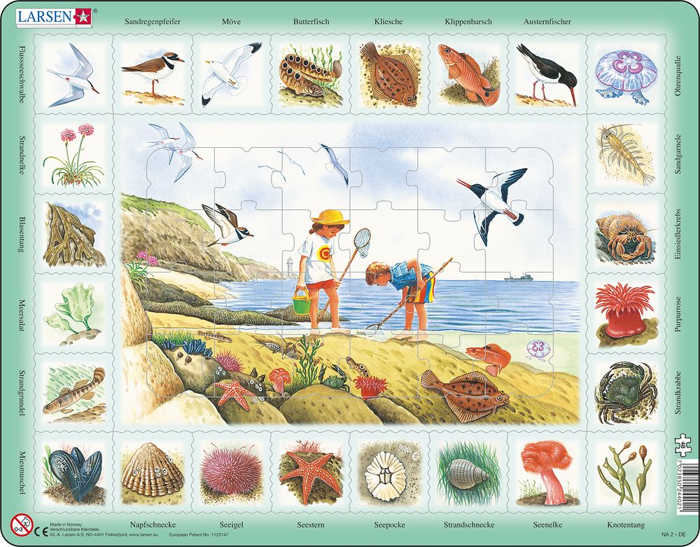 Puzzle Larsen Puzzle - Am Meer