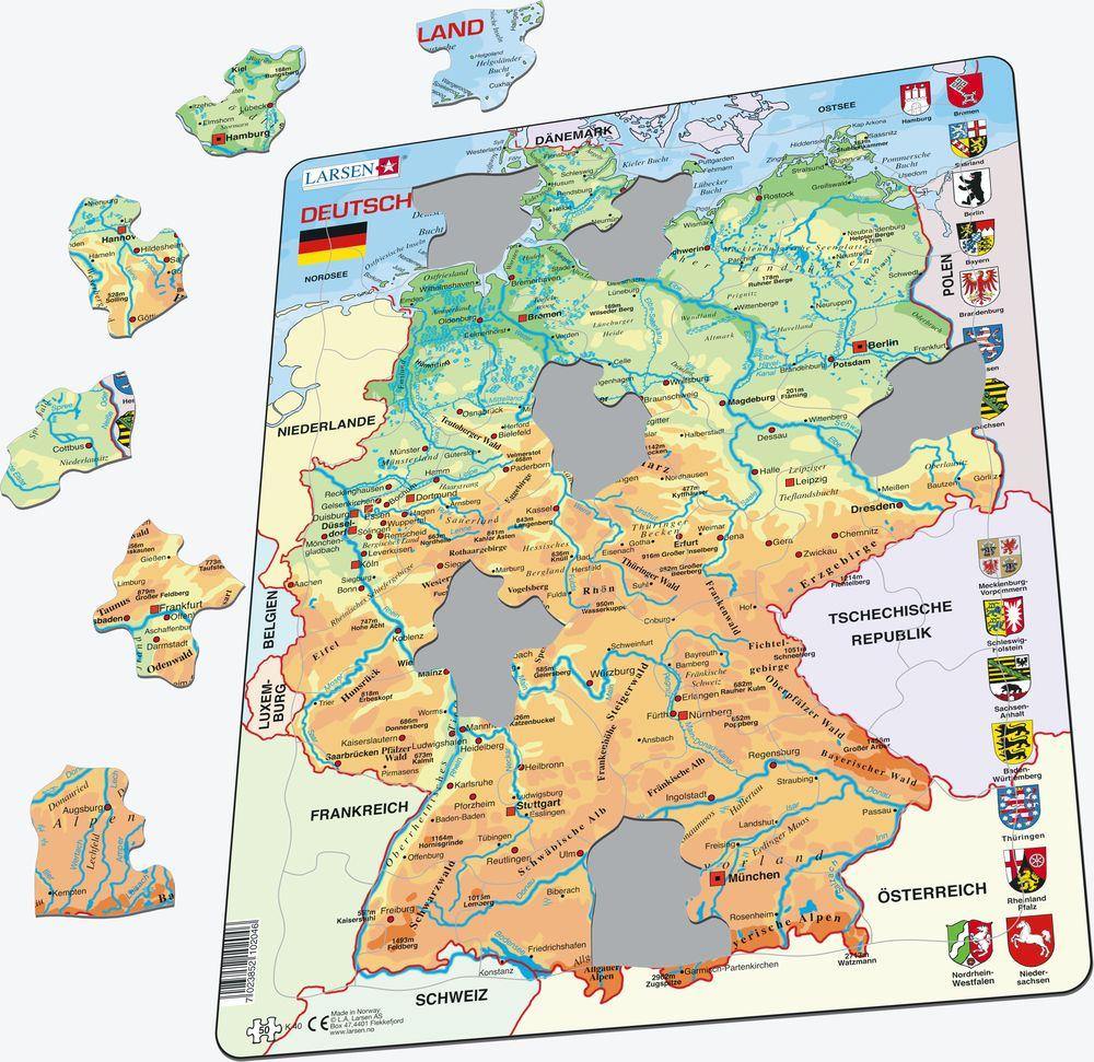 Puzzle Larsen Puzzle - Deutschland (physisch)