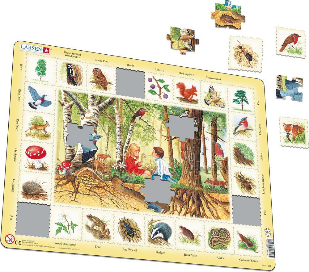 Puzzle Larsen Puzzle - Im Wald