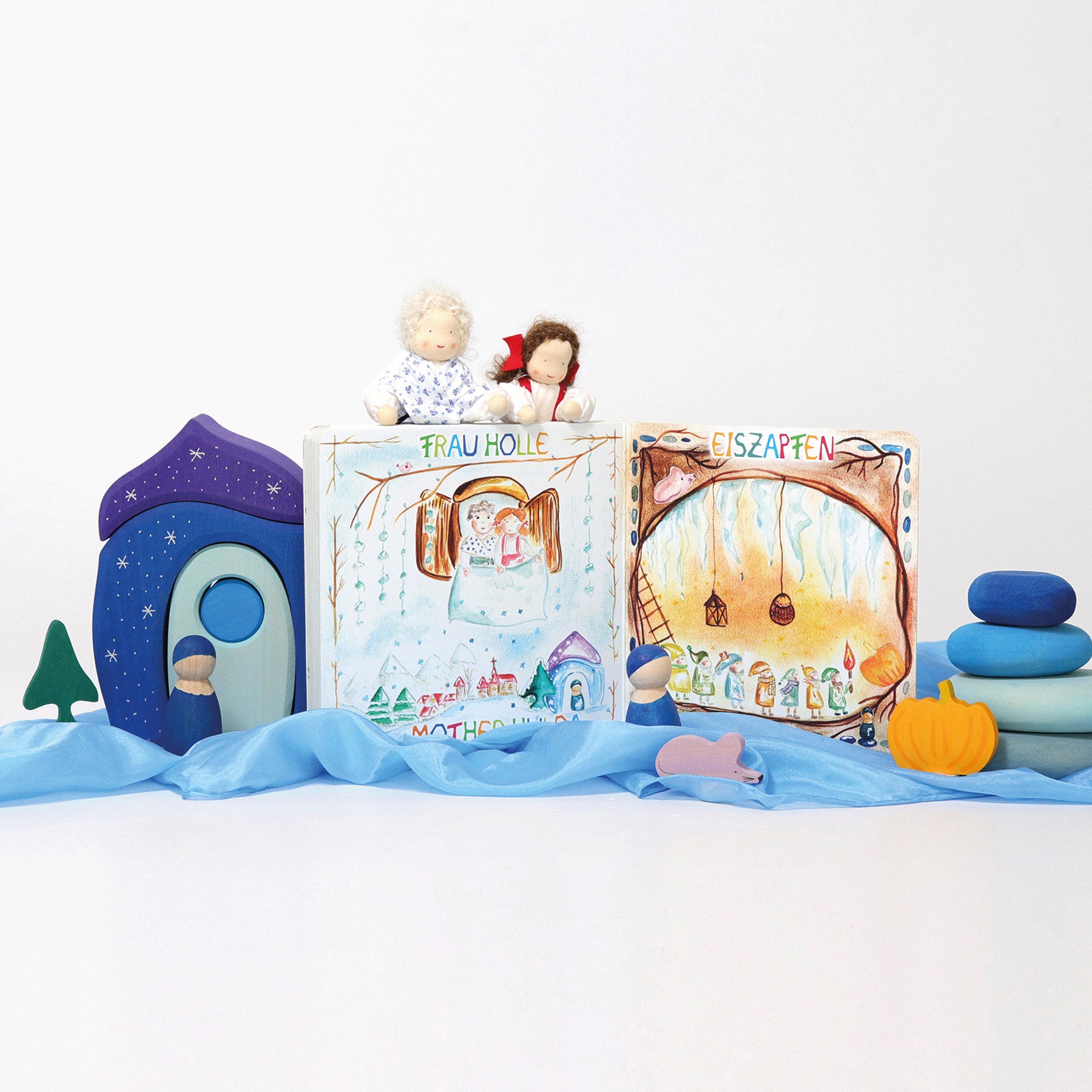 Open-ended Play GRIMM'S Spiel und Holz Design Das Wetter Pappebuch