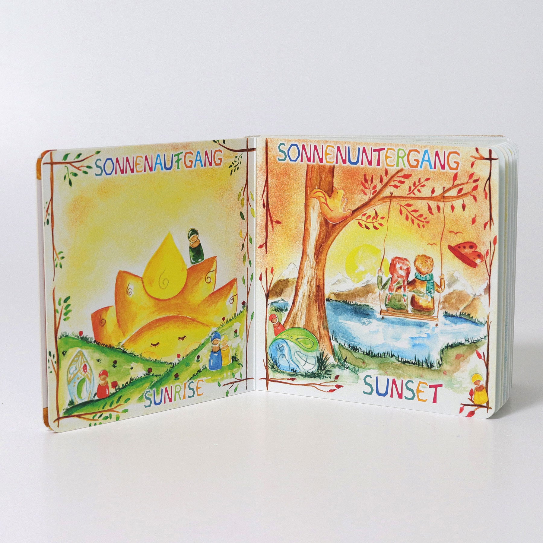 Open-ended Play GRIMM'S Spiel und Holz Design Das Wetter Pappebuch