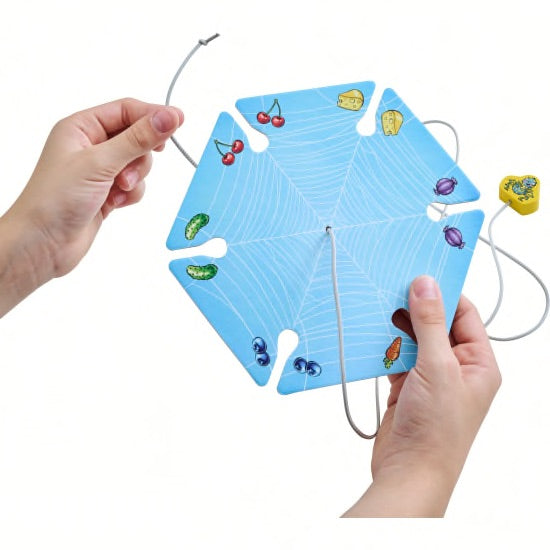 Gesellschaftsspiel HABA Walli Wickelspinne