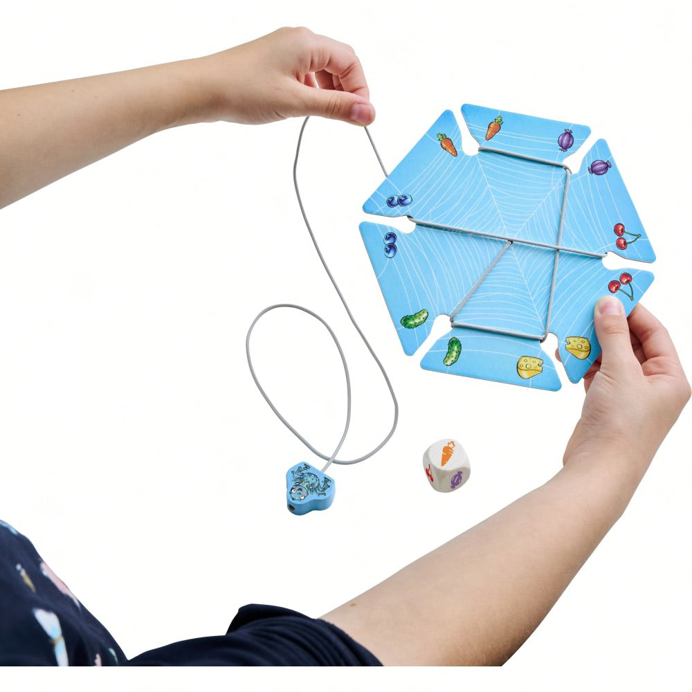 Gesellschaftsspiel HABA Walli Wickelspinne