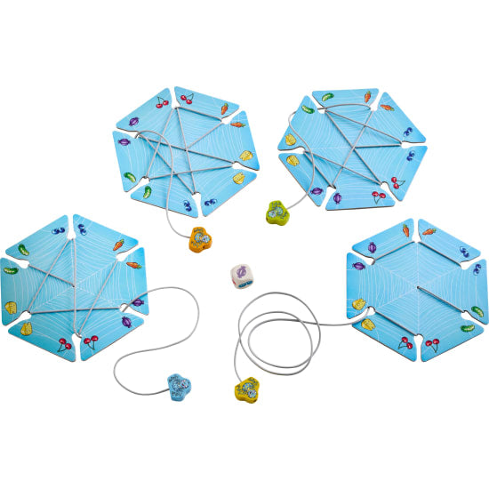 Gesellschaftsspiel HABA Walli Wickelspinne