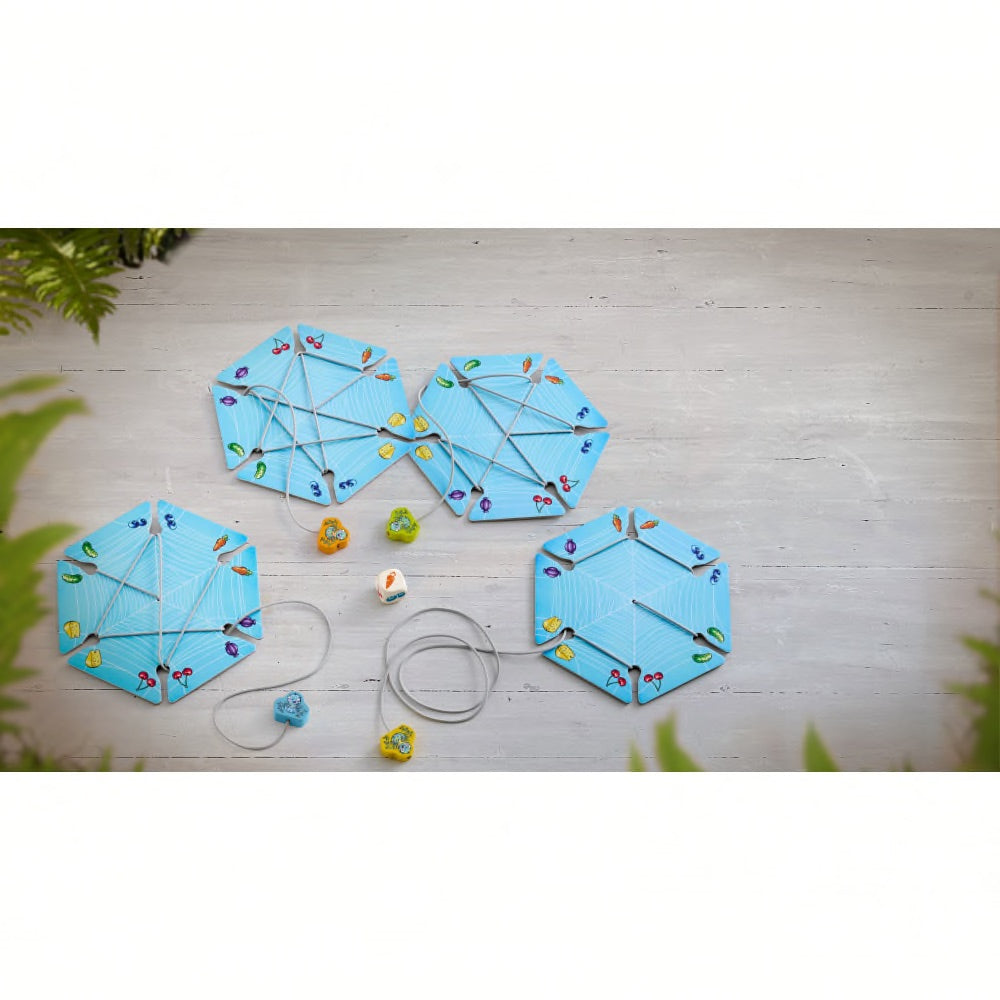 Gesellschaftsspiel HABA Walli Wickelspinne