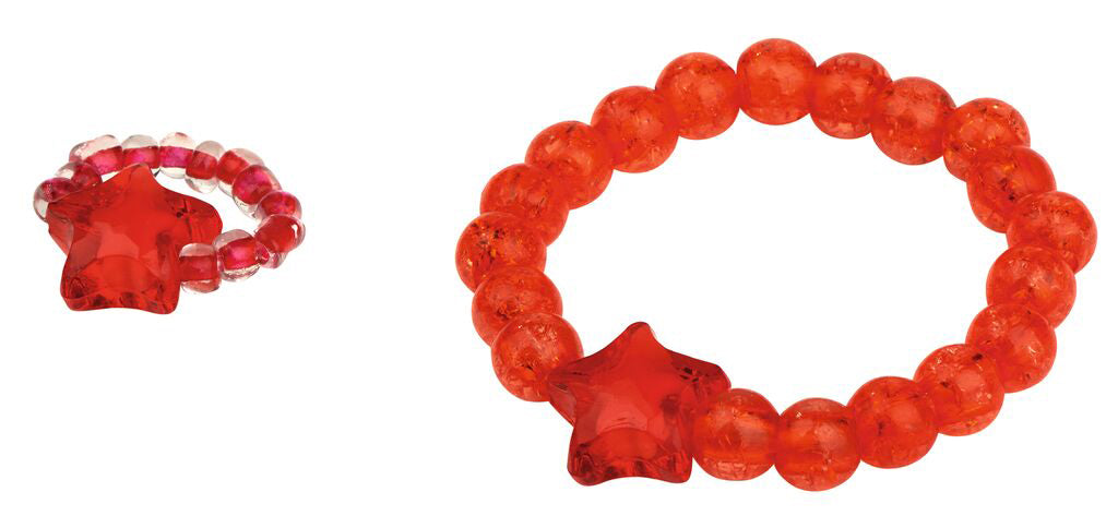 Zauberstern mit Schmuck