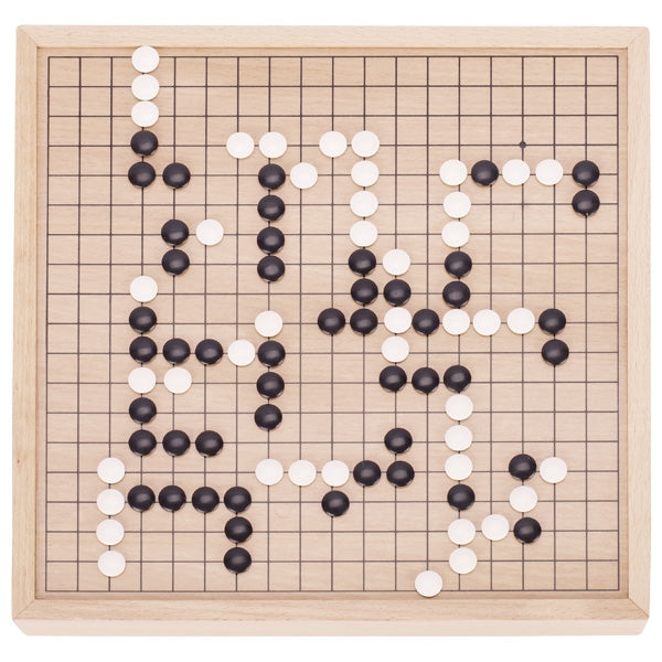 Gesellschaftsspiel goki Go Brettspiel mit Ausziehfächern