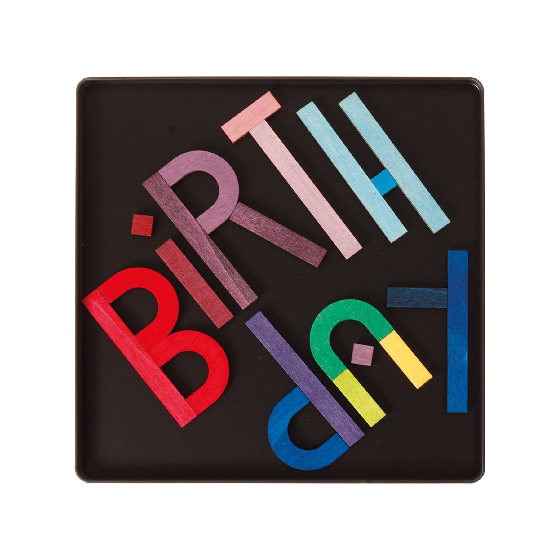 Open-ended Play GRIMM'S Spiel und Holz Design Magnetspiel Alphabet