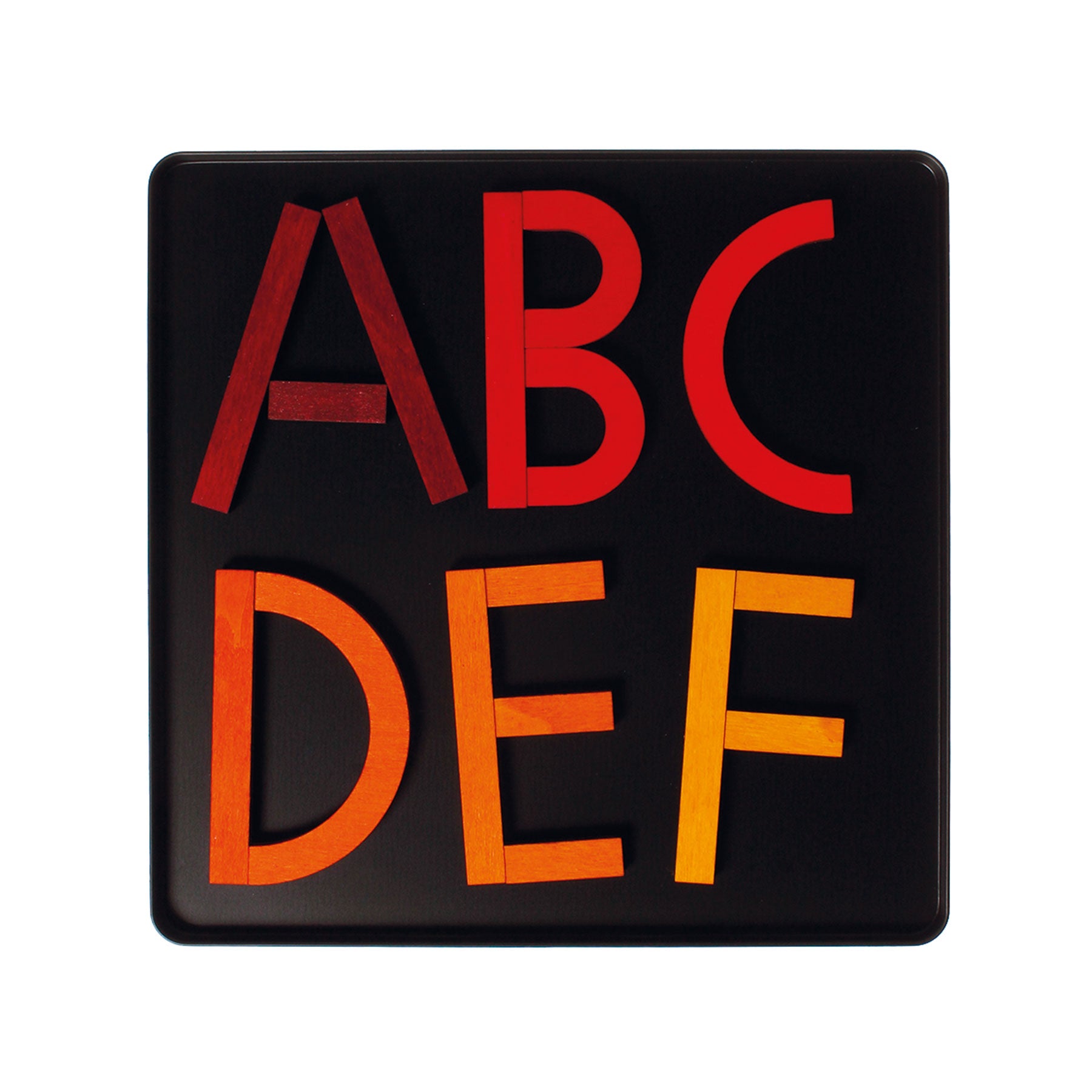 Open-ended Play GRIMM'S Spiel und Holz Design Magnetspiel Alphabet