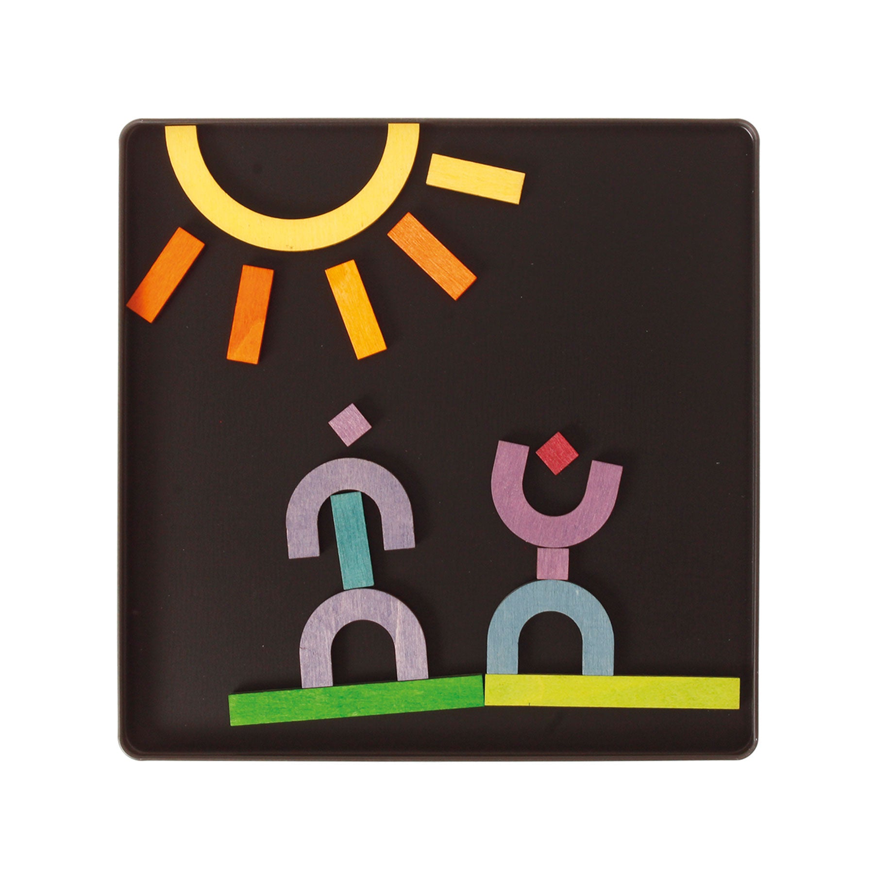 Open-ended Play GRIMM'S Spiel und Holz Design Magnetspiel Alphabet