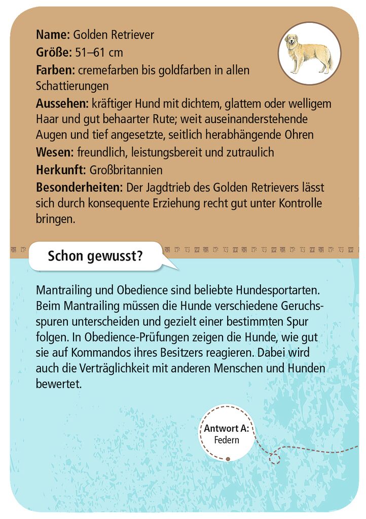 Moses 50 Karten / Pocket Quiz Moses Verlag Expedition Natur 50 Hunde