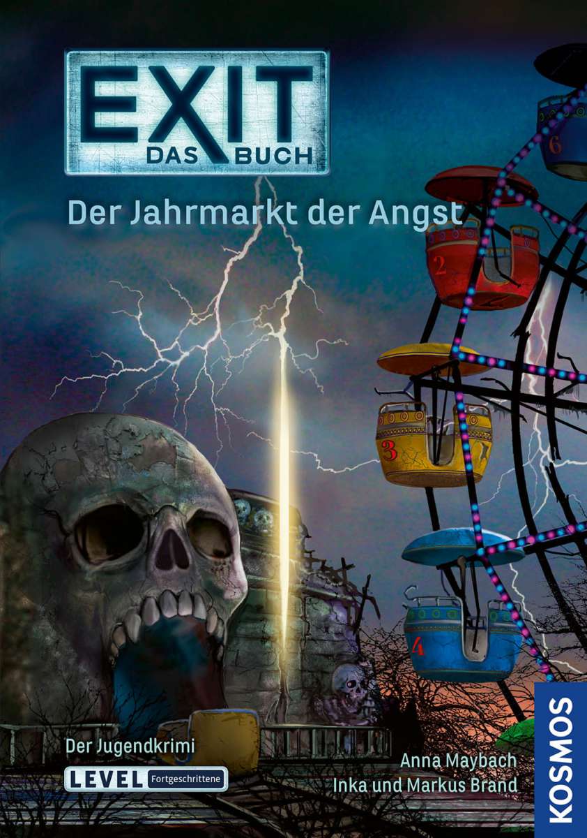 Rätselspiel KOSMOS EXIT Das Buch - Der Jahrmarkt der Angst
