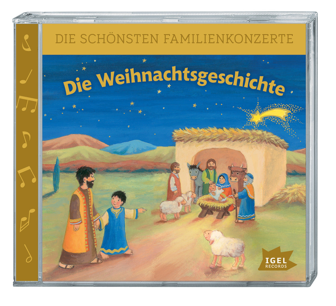 CD Oetinger Verlagsgruppe Die schönsten Familienkonzerte. Die Weihnachtsgeschichte