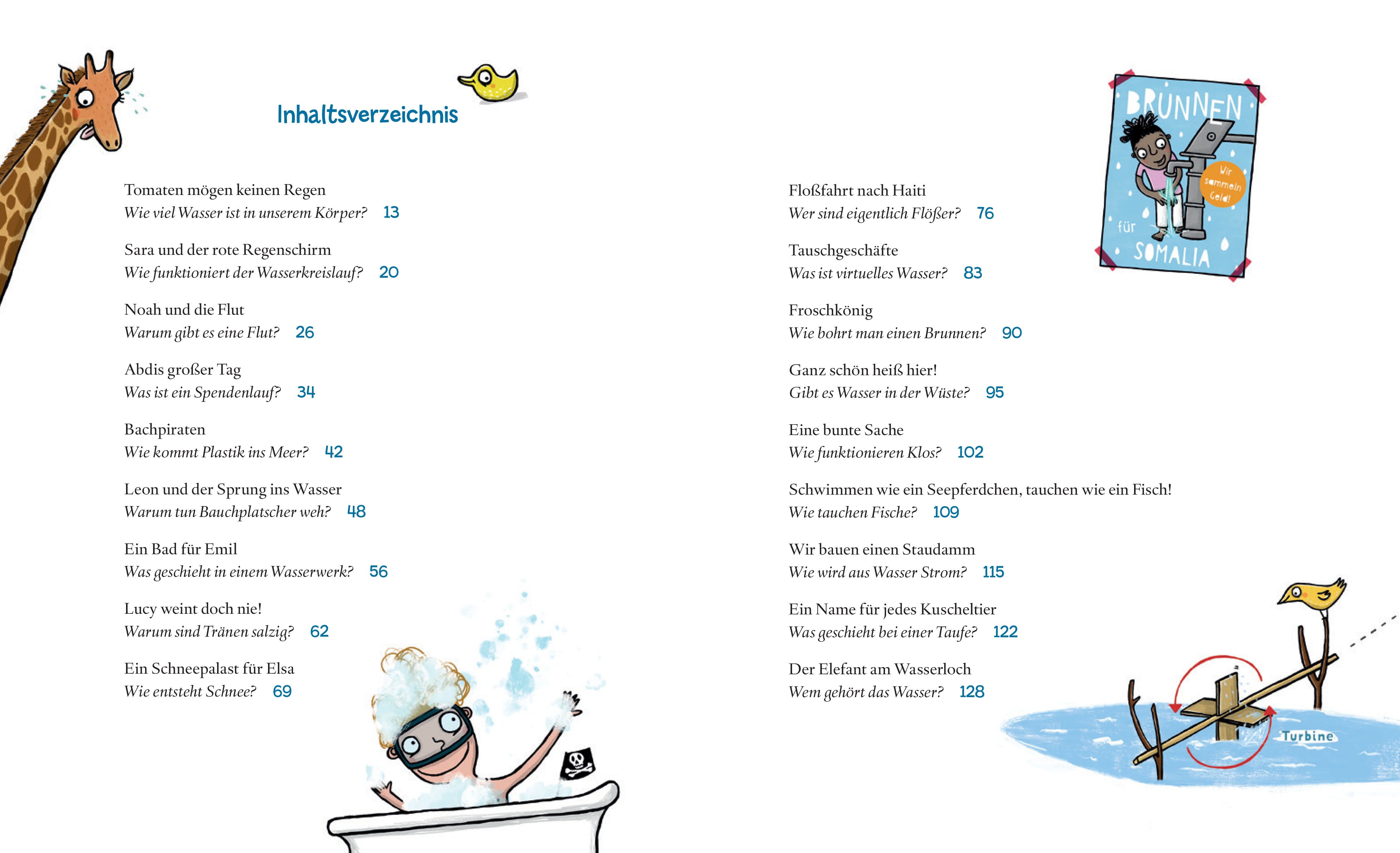 Sachbuch Oetinger Verlagsgruppe Wasser. Geschichten zum Planschen, Staunen und Forschen