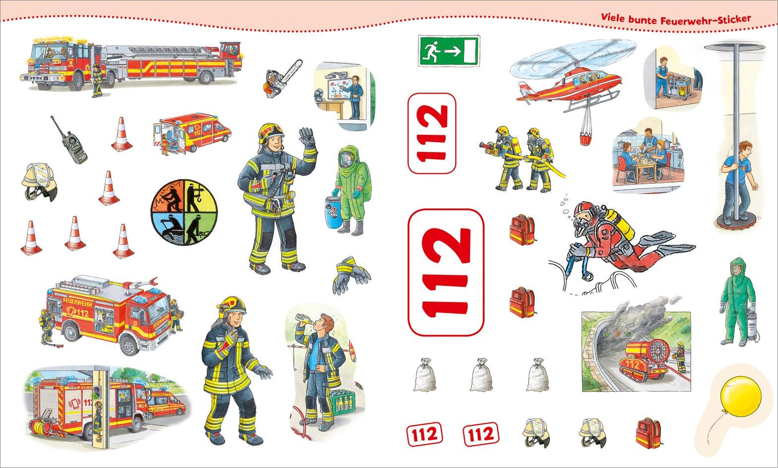 WAS IST WAS Junior Mitmach-Heft. Feuerwehr
