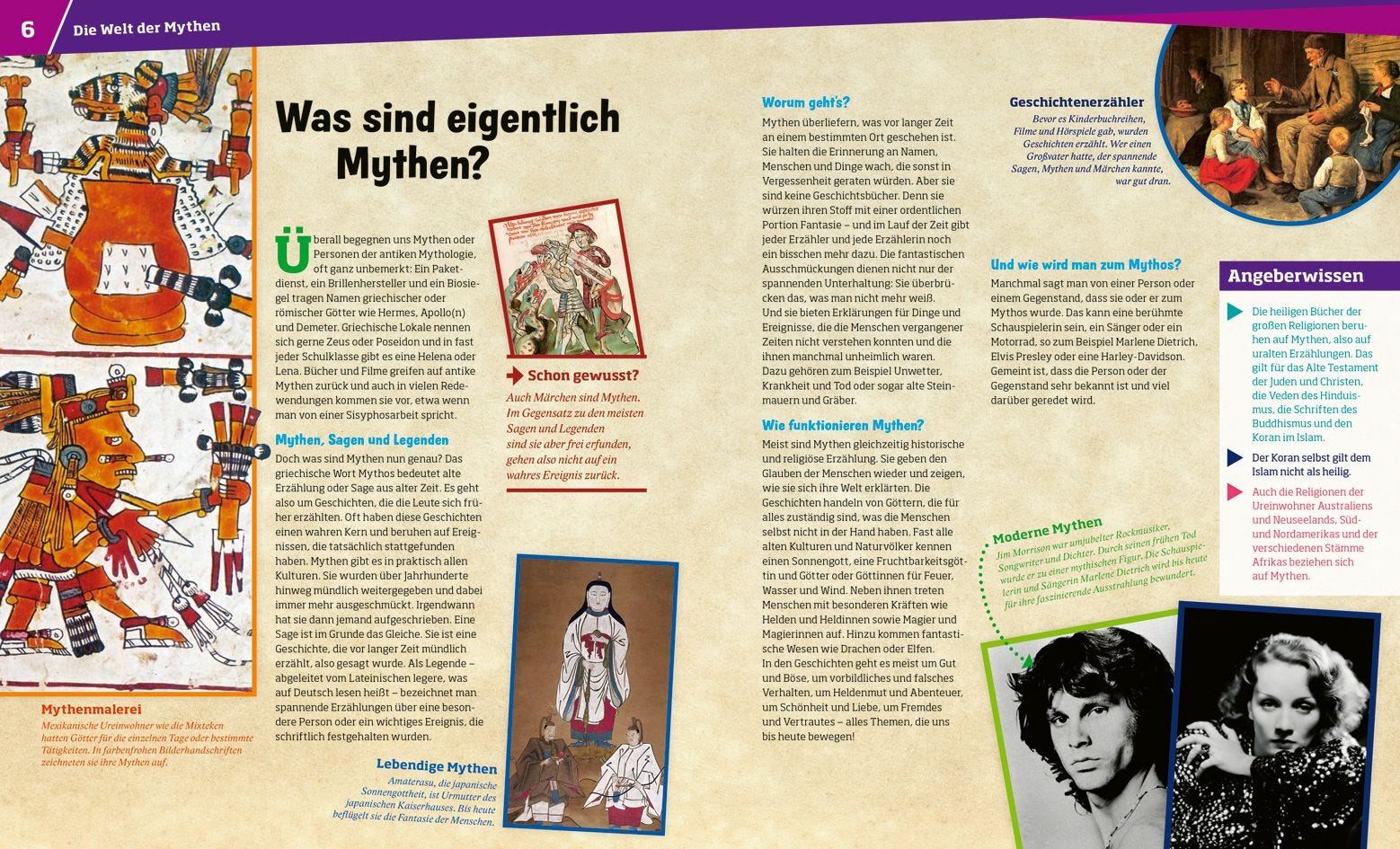 Buch Tessloff WAS IST WAS Band 146 Mythologie. Göttinnen, Helden und magische Wesen