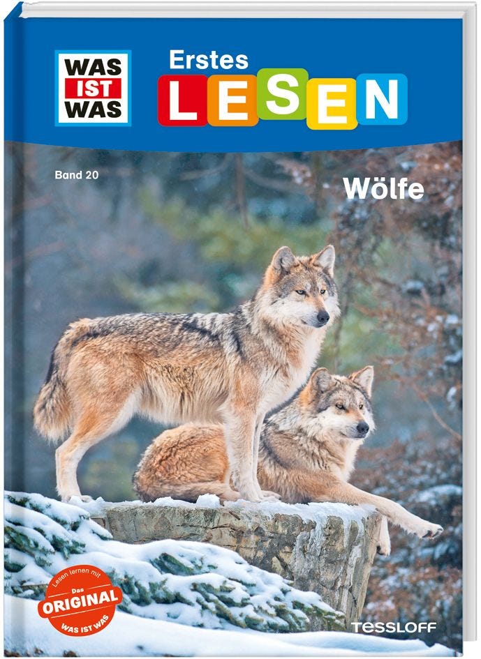 Sachbuch Tessloff WAS IST WAS Erstes Lesen Band 20. Wölfe