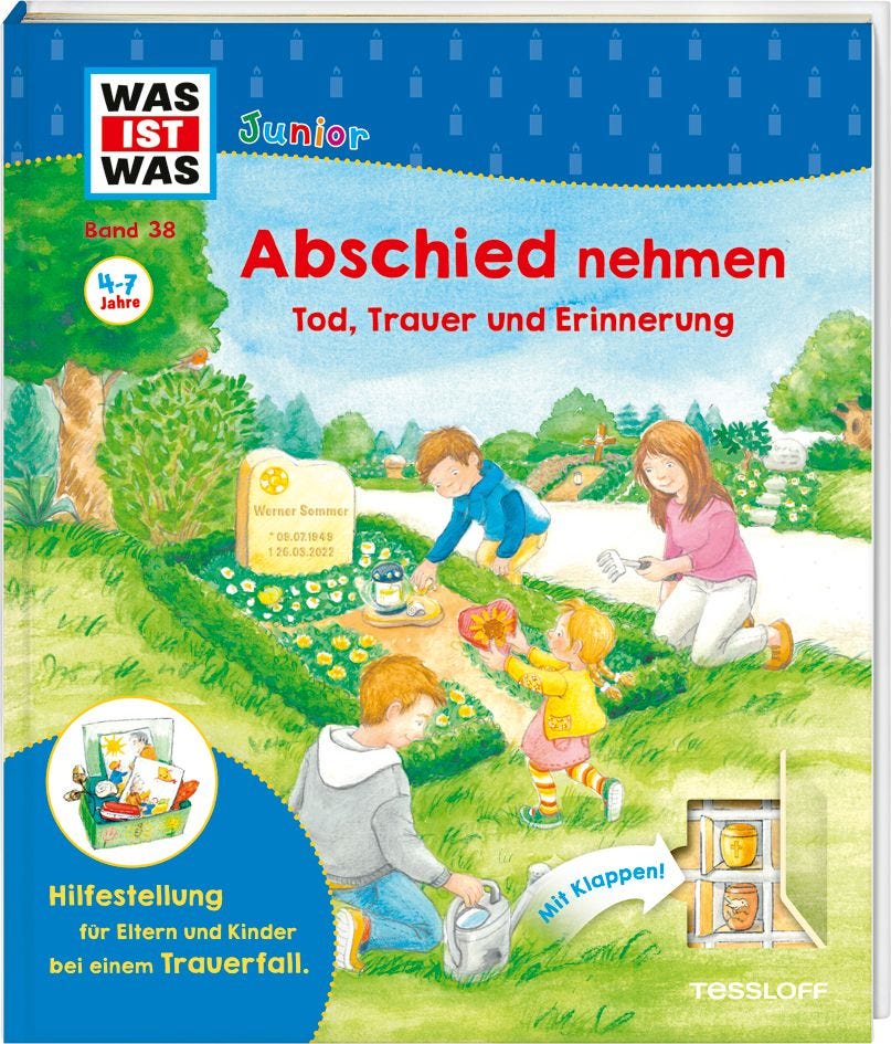Buch Tessloff WAS IST WAS Junior Band 38 Abschied nehmen - Tod, Trauer und Erinnerung