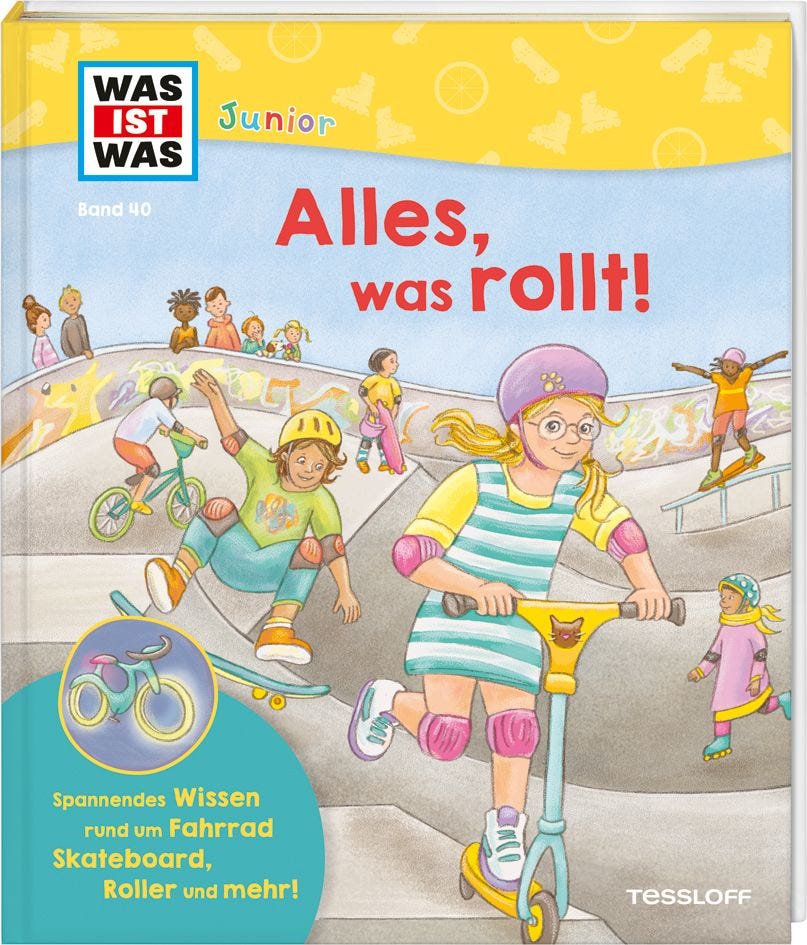 Buch Tessloff WAS IST WAS Junior Band 40 Alles, was rollt!