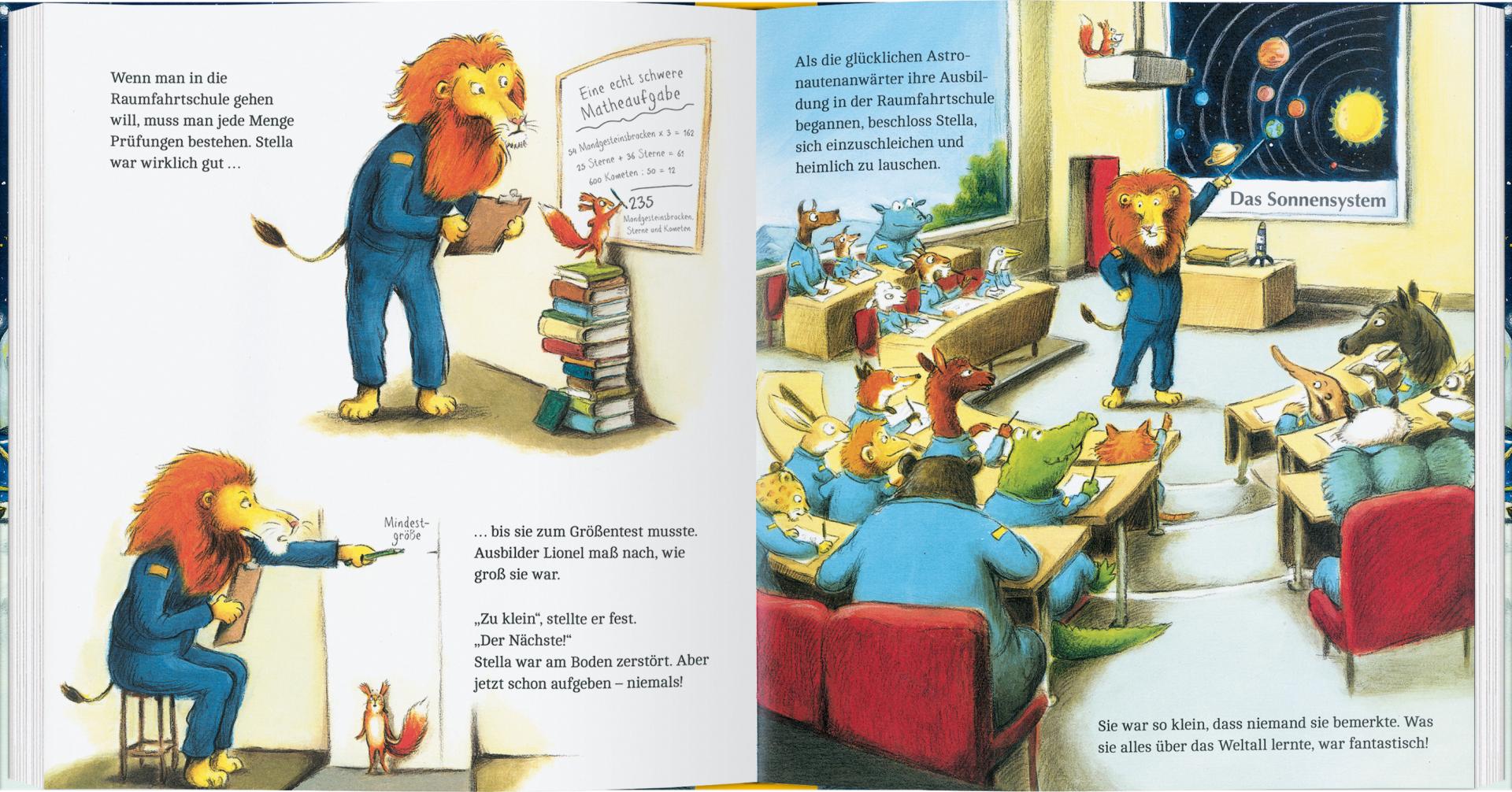 Kinder- und Jugendliteratur Gerstenberg Verlag Eichhörnchen Stella fliegt zum Mond