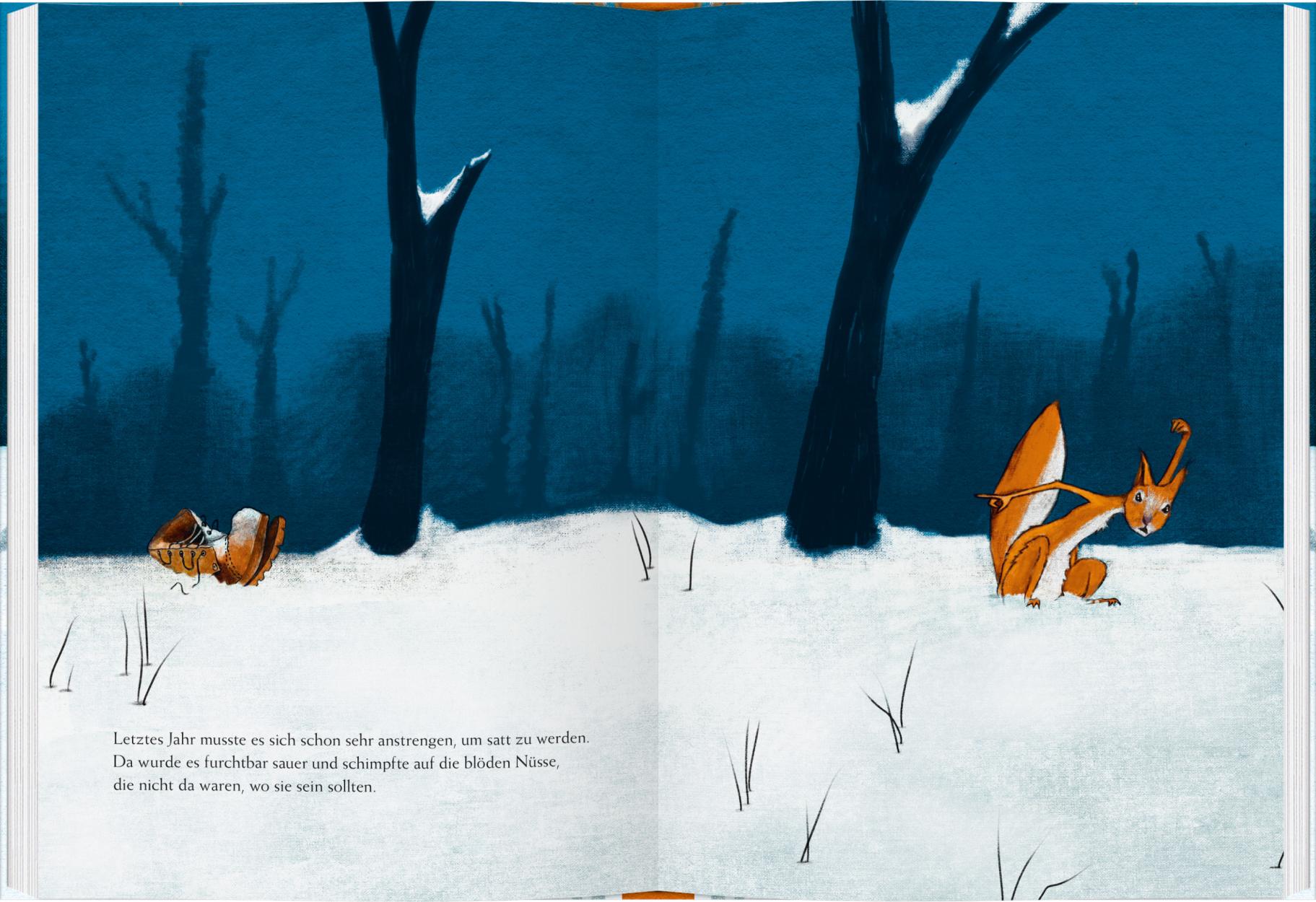 Kinder- und Jugendliteratur Gerstenberg Verlag Der Winter des Eichhörnchens