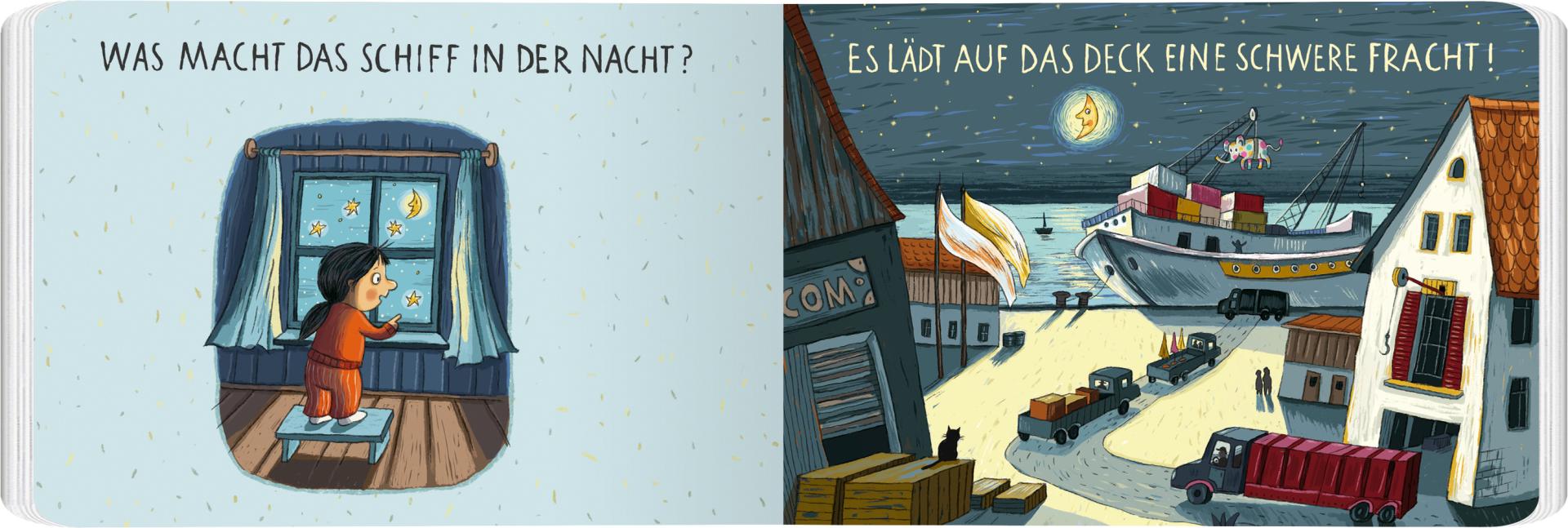 Bilderbuch Gerstenberg Verlag In der Nacht