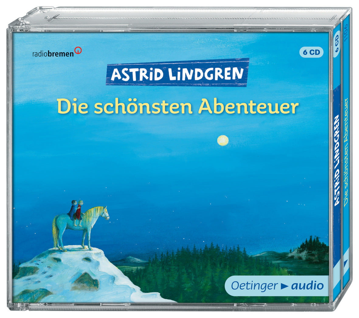 CD Oetinger Verlagsgruppe Astrid Lindgren - Die schönsten Abenteuer