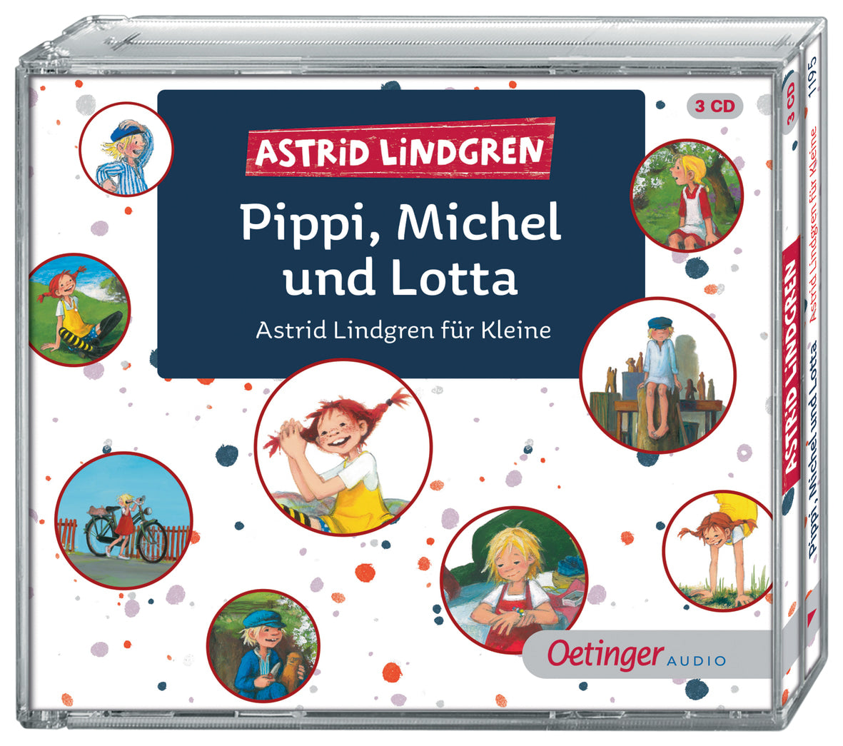 CD Oetinger Verlagsgruppe Pippi, Michel und Lotta