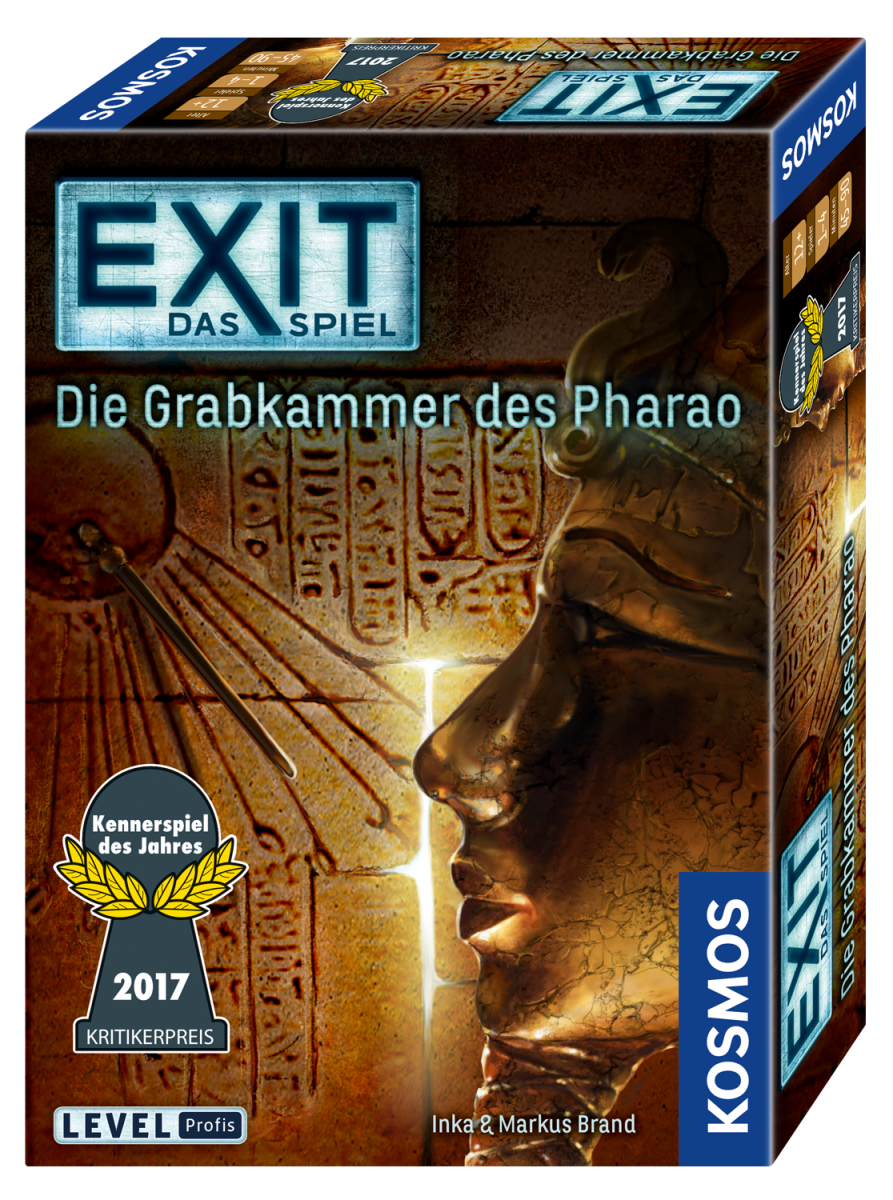 Rätselspiel KOSMOS EXIT Das Spiel - Die Grabkammer des Pharao