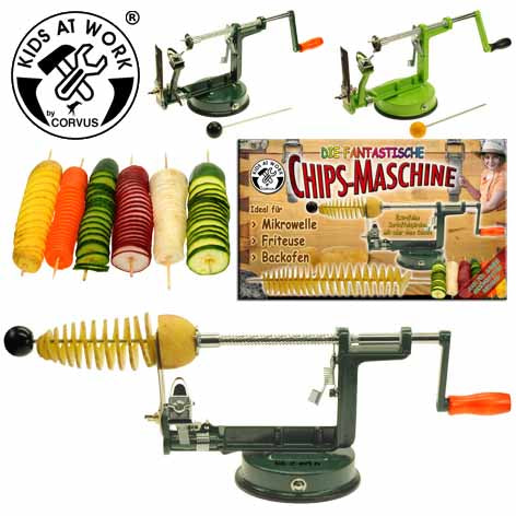 Basteln Corvus Chips-Maschine