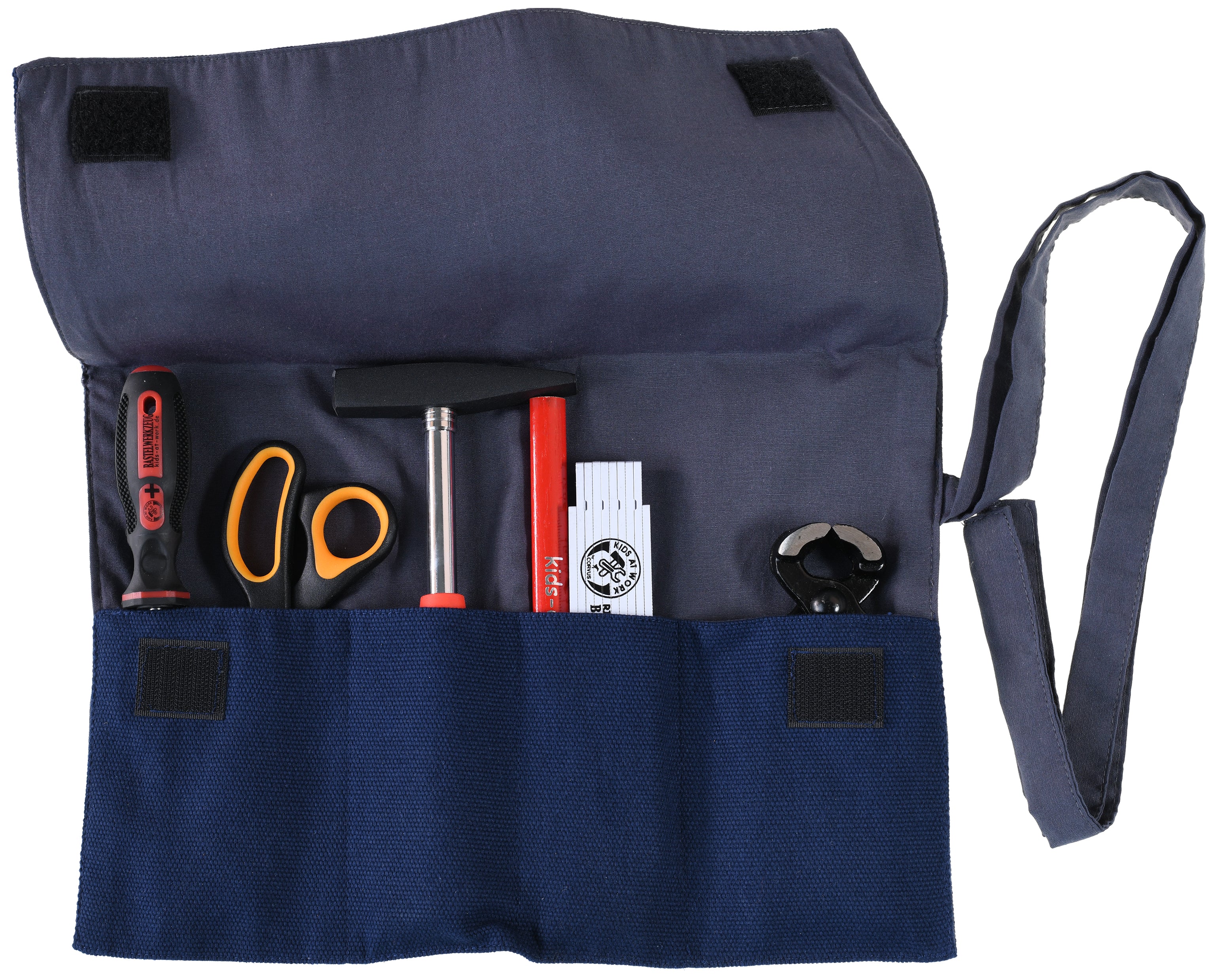 Naturforscher Corvus Werkzeugrolle Klein, Set 01