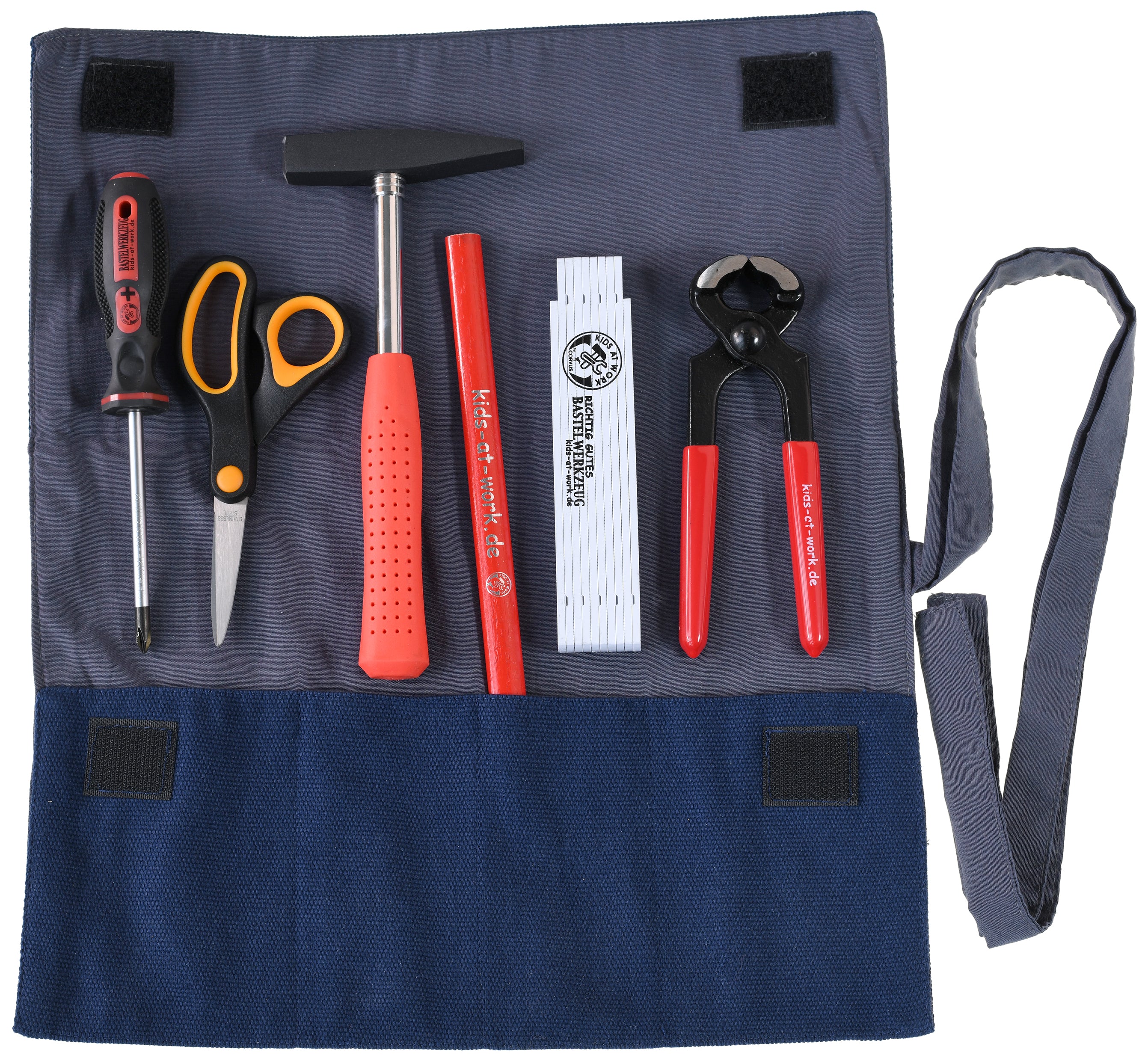 Naturforscher Corvus Werkzeugrolle Klein, Set 01