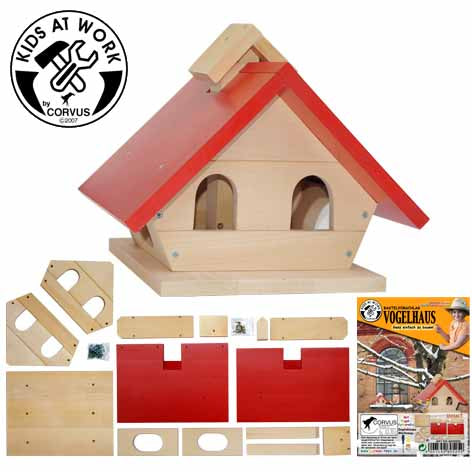 Naturforscher Corvus Vogelhaus