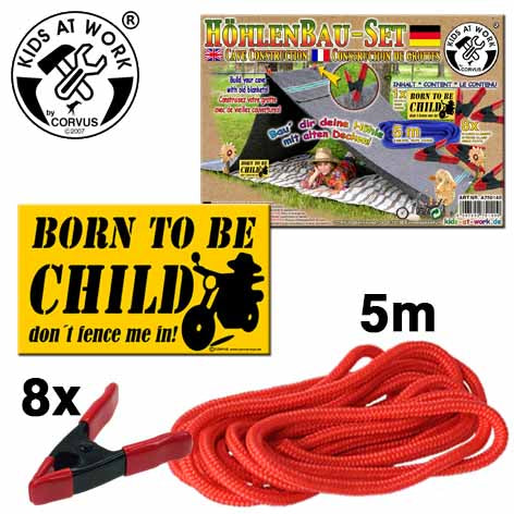 Abenteuer Corvus Höhlenbau-Set