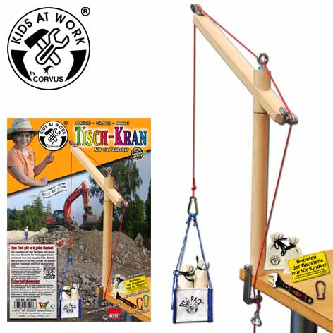 Naturforscher Corvus Tisch-Kran